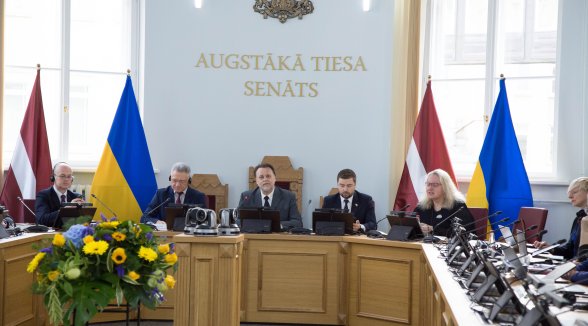 Even in times of war, the Ukrainian and Latvian judiciaries strengthen the rule of law