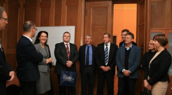 Augstākajā tiesā viesojas Lietuvas Augstākās administratīvās tiesas tiesneši un darbinieki