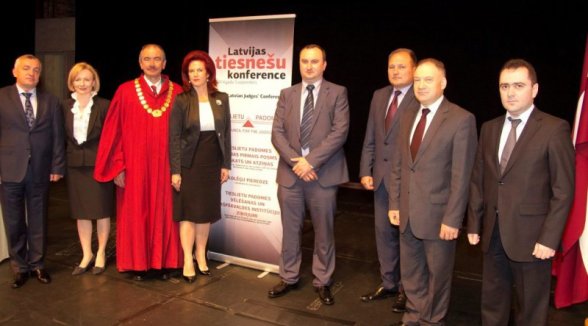GUESTS AT LATVIAN JUDGES’ CONFERENCE – JUDGES OF SUPREME COURTS OF LITHUANIA, POLAND AND GEORGIA
