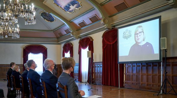 Senāta departamenta priekšsēdētāja uzsver administratīvo tiesu lomu konstitucionālās identitātes aizsardzībā