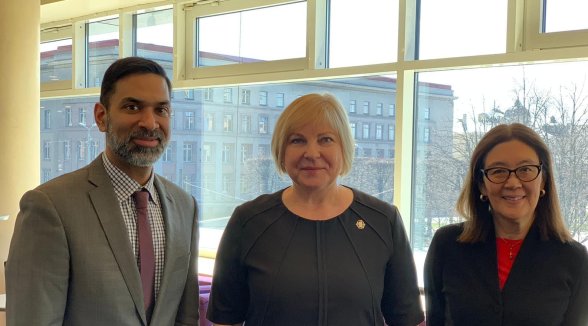 Latvijas un ASV tiesneši piedalās diskusijā par tiesnešu lomu demokrātiskā sabiedrībā