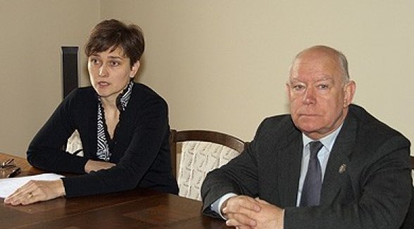 Supreme Court judges meet with the ECHR judge Ineta Ziemele