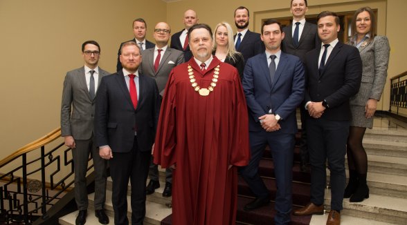 The Chief Justice of the Supreme Court wishes new advocates to always feel the line between the client's interests and the law