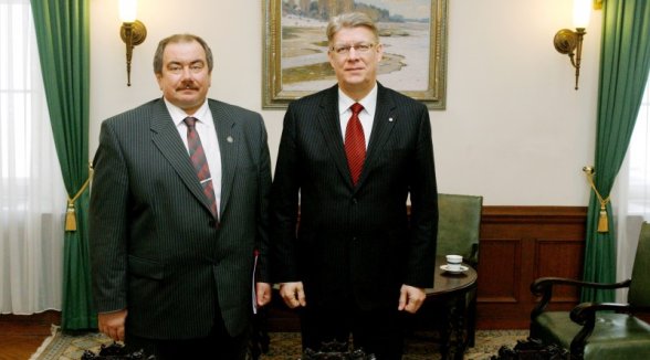 Augstākās tiesas priekšsēdētājs tiekas ar Valsts prezidentu