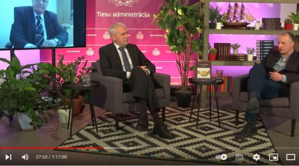 Bijušais Augstākās tiesas priekšsēdētājs novērtē Latvijas tiesu sistēmas kvalitatīvo izaugsmi 