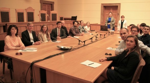 INTERNATIONAL COLLEAGUES VISIT THE SUPREME COURT AND THE COUNCIL FOR THE JUDICIARY 