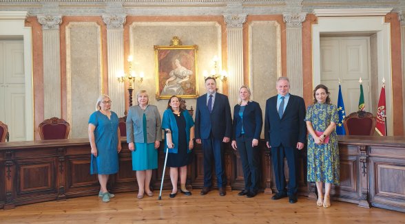 Delegation of the Supreme Court visits the Portuguese judicial institutions