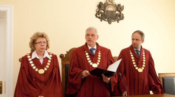 THE JUDGE RAIMONDS GRAVELSINS TERMINATES WORK IN THE SUPREME COURT