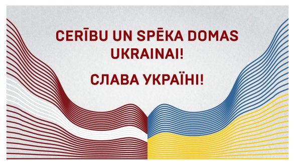 Sending thoughts of hope and strength to Ukraine