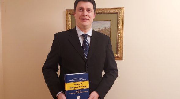 Adviser to Senate Rihards Gulbis participates in European research project on limiting tort liability