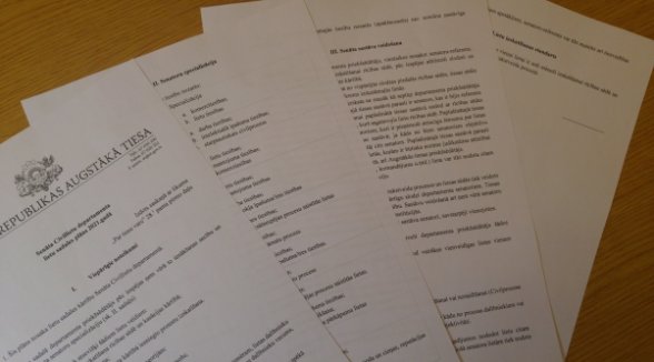 In order to prevent the development of contradictory case law, the Department of Civil Cases will consider “pilot cases” as a matter of priority