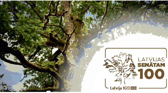 On the 99th anniversary of Latvia the Supreme Court unveils the symbolic mark of centenary of the Senate of Latvia