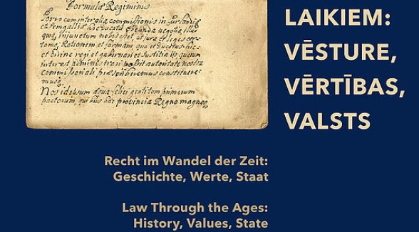 Grāmata par tiesību zinātnes un vēstures krustpunktiem