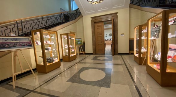 Exhibition at the Supreme Court reveals versatile personalities of Senators