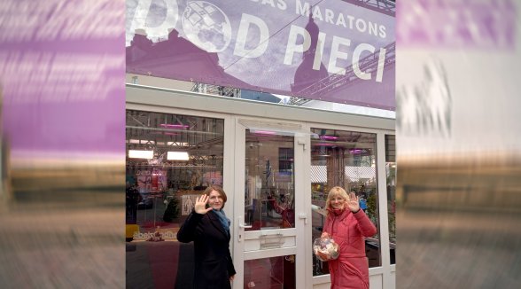 Augstākās tiesas senatori un darbinieki ziedo labdarības maratonā