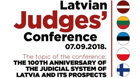 Judges’ Conference dedicated to centenary of the Latvian judicial system will take place on Friday