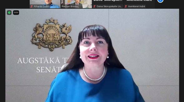 Senāta Civillietu departamenta pārstāvji piedalās diskusijā par komercnoslēpumu aizsardzību