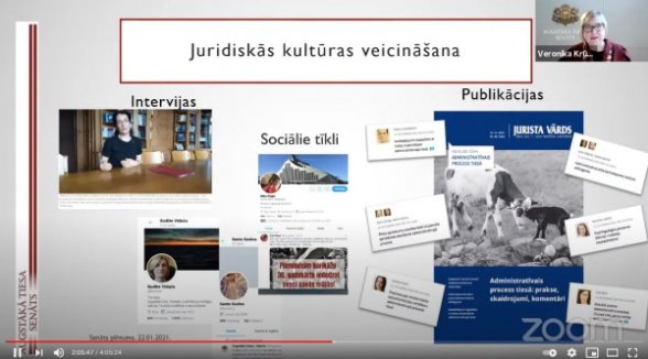 Chair of the Department of Administrative Cases emphasizes the contribution of the Department to the development of legal culture