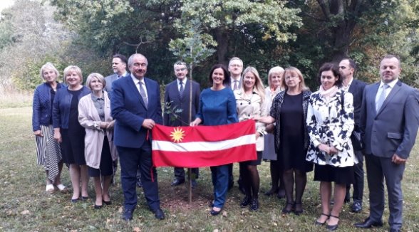 Senator Karlis Ozolins is commemorated in Priekuli