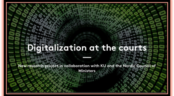 Professor of the University of Southern Denmark carries out research on digitalization at courts 
