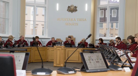 Augstākās tiesas priekšsēdētājs: Senāta darba slodze šobrīd ir optimāla