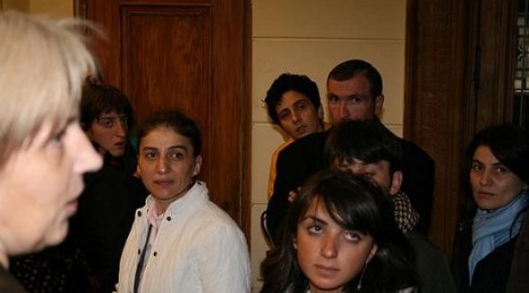 Gruzijas žurnālisti un nevalstisko organizāciju pārstāvji apmeklē Augstāko tiesu