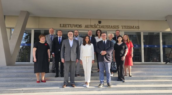 Judges of the Supreme Courts of the Baltic States meet in Vilnius