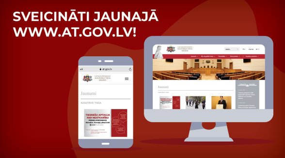Augstākajai tiesai jauna tīmekļa vietne