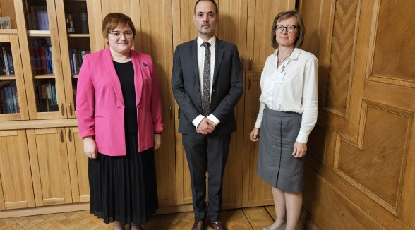 Chair of the Department meets with heads of Associations of European and Latvian Administrative Judges