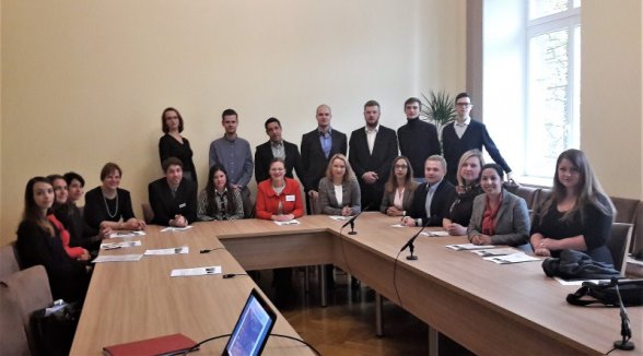 Young judges and prosecutors from Latvia and other European Union states get acquainted with the work of the Supreme Court